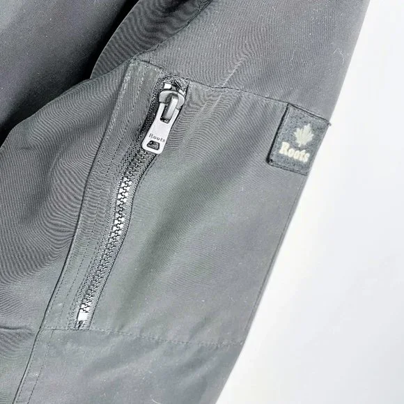 ⚡️SOLD⚡️ roots 2018 jasper black down parka - size xxl - Picture 5 of 14